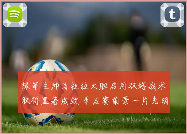 绿军主帅马祖拉大胆启用双塔战术取得显著成效 季后赛前景一片光明